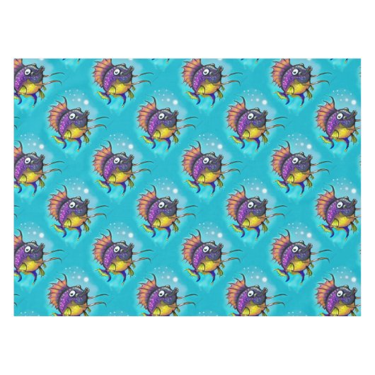 Regenbogenfisch Tischdecke (Vorderseite (Horizontal))