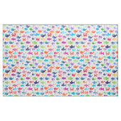 Regenbogenfisch unter dem Meer Stoff (Yard (91,4 cm))