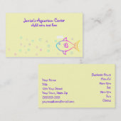 Regenbogenfisch Visitenkarte (Vorne/Hinten)