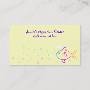 Regenbogenfisch Visitenkarte
