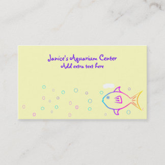 Regenbogenfisch Visitenkarte