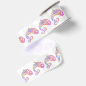 Regenbogenfische Satinband (Rückseite)