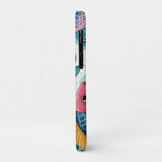 Regenbogenfische unter Wasser Case-Mate iPhone Hülle (Hinten/Links)