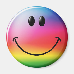 Regenbogenfläche Magnet