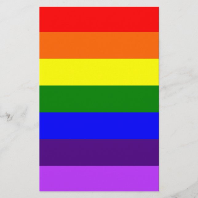 Regenbogenflagge (Vorderseite)