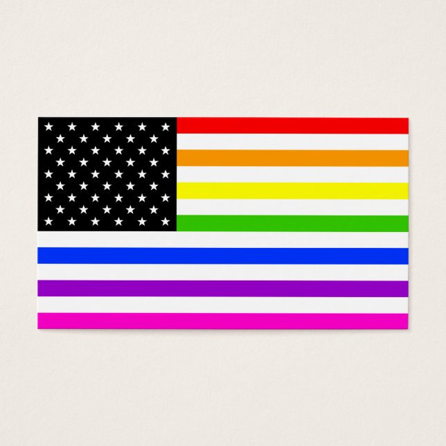 Regenbogenflagge (Vorderseite)