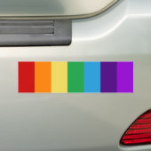 Regenbogenflagge Autoaufkleber (Auf Auto)