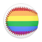 Regenbogenflagge Baseball (Vorderseite Links)