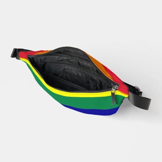 Regenbogenflagge Bauchtasche (Offen)