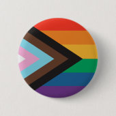 Regenbogenflagge Button (Vorderseite)