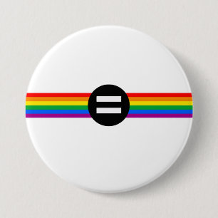 Regenbogenflagge Button