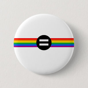 Regenbogenflagge Button