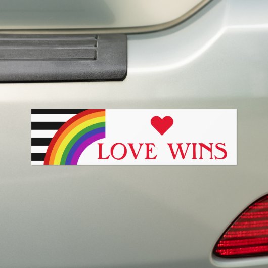 Regenbogenflagge der Verbündeten Autoaufkleber (Auf Auto)