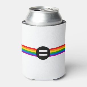 Regenbogenflagge Dosenkühler