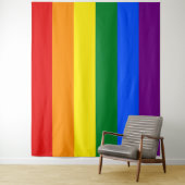Regenbogenflagge Extra Large LGBT Wandteppich (Beispiel)