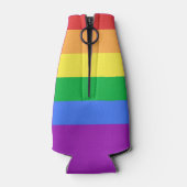 Regenbogenflagge Flaschenkühler (Rückseite)