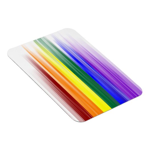 Regenbogenflagge Flexible Magnet (Rechte Seite)