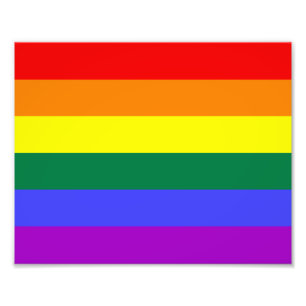 Regenbogenflagge Fotodruck