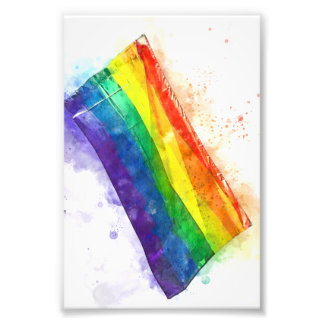 Regenbogenflagge Fotodruck