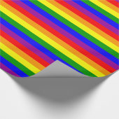 Regenbogenflagge Geschenkpapier (Ecke)