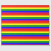 Regenbogenflagge Geschenkpapier (Flach)