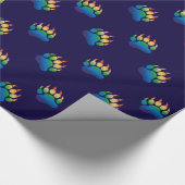 Regenbogenflagge Geschenkpapier (Ecke)