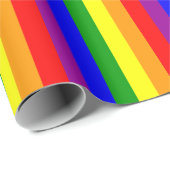 Regenbogenflagge Geschenkpapier (Rolleneckpunkt)