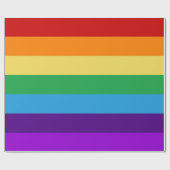 Regenbogenflagge Geschenkpapier (Flach)