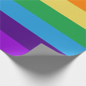 Regenbogenflagge Geschenkpapier (Ecke)