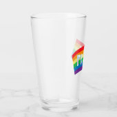 Regenbogenflagge Glas (Rechts)