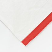 Regenbogenflagge | Herz | Name | Fleece Blanket (Ecke)