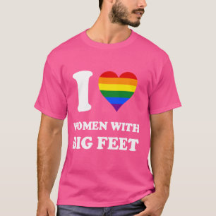 Regenbogenflagge I Liebe T-Shirt