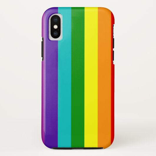 Regenbogenflagge iPhone / iPad Gehäuse Case-Mate iPhone Hülle (Rückseite)