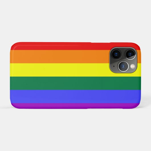Regenbogenflagge iPhone/iPad-Gehäuse Case-Mate iPhone Hülle (Rückseite (Horizontal))