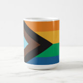 Regenbogenflagge Kaffeetasse (Mittel)