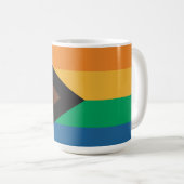 Regenbogenflagge Kaffeetasse (VorderseiteRechts)