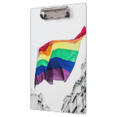 Regenbogenflagge Klemmbrett (Links)