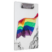 Regenbogenflagge Klemmbrett (Rechts)