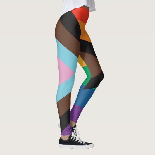 Regenbogenflagge leggings (Rechts)