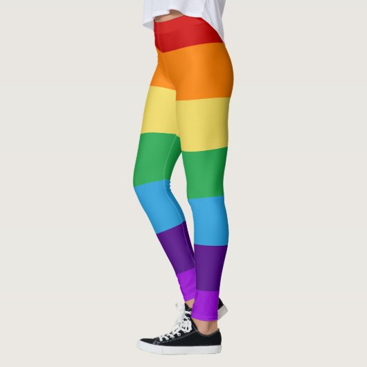 Regenbogenflagge Leggings (Links)