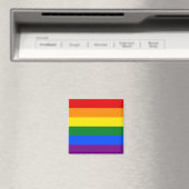 Regenbogenflagge (LGBT) Magnet (In Situ (Geschirrspüler))