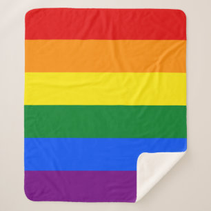 Regenbogenflagge (LGBT) Sherpadecke