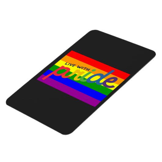 Regenbogenflagge Magnet (Linke Seite)
