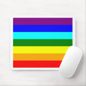 Regenbogenflagge Mousepad (Mit Mouse)