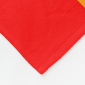 Regenbogenflagge-Muster der Schwulenbewegung Fleecedecke (Ecke)