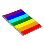 Regenbogenflagge Notizblock (Rechte Seite)