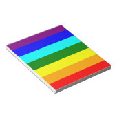 Regenbogenflagge Notizblock (angewinkelt)