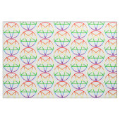 Regenbogenflagge Pentagramm Regenbogen Stoff (Fat Quarter (45,7 x 55,9 cm))