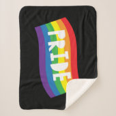 Regenbogenflagge Sherpadecke (Vorderseite)