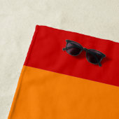 Regenbogenflagge Strandtuch (Beispiel)